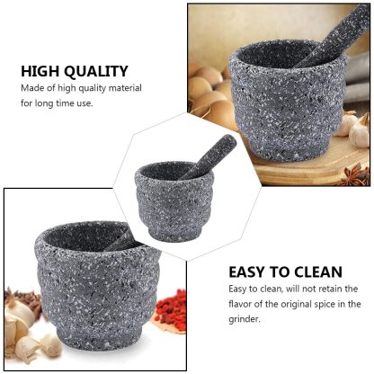 Granite Mortar Pestle Set - Image 4