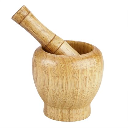 Wooden Spice Grinding Set