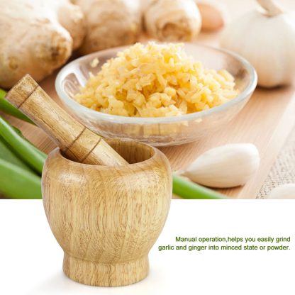 Wooden Spice Grinding Set - Image 4