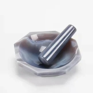 High-Quality Agate Mortar