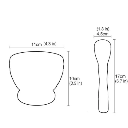 Restaurant-Grade Mortar and Pestle - Image 6